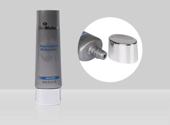 35-100ml D35mm Custom Cosmetic Tubes Plastic Sunscreen Lotion Tube With Electroplate Screw Cap