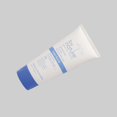 PCR PE Custom Empty Cosmetic Plastic Squeeze Tubes D45mm 140g/5oz Cleansing Tube With Screw Cap