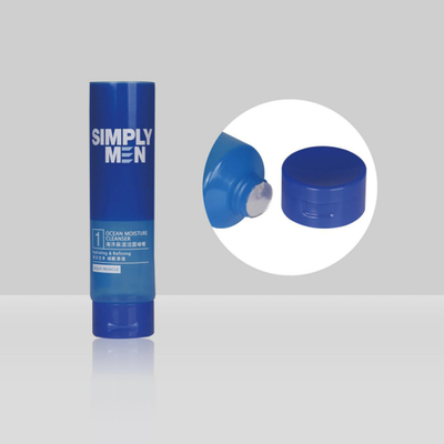 Custom Body Lotion Tubes Empty Cosmetic Squeeze Plastic Cleansing Tube With Flip Cap