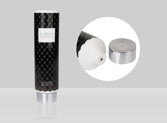Custom Body Lotion Tubes Empty Cosmetic Squeeze Plastic Cleansing Tube With Flip Cap