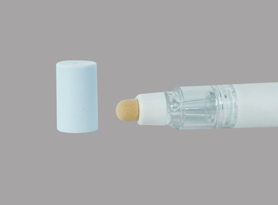 Plastic Dropper Cosmetic Tube Packaging Eye Cream Essence Tube With Sponge Head