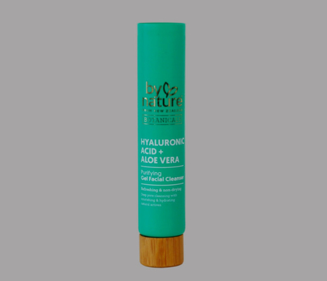 Biodegradable Moisture Resistant Bamboo Tube Packaging with Eco Friendly Custom Printing