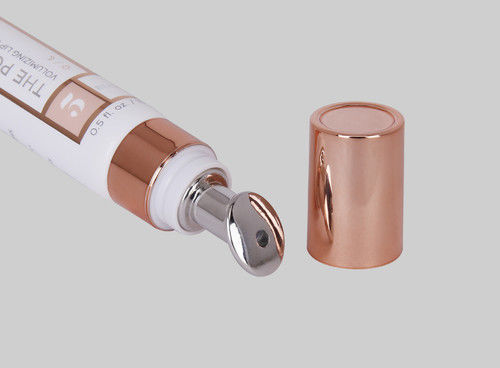 D19mm 10-25ml Custom Cosmetic Squeeze Tubes with Various Massage Applicators for Eye & Lip Care