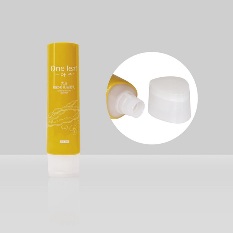 Lotion Cream Custom Cosmetic Tubes Soft D45mm 90-220ml With Triangle Flip Cap