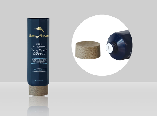 D50mm Özel kozmetik losyon tüpleri Plastik kıvrılmış tüp