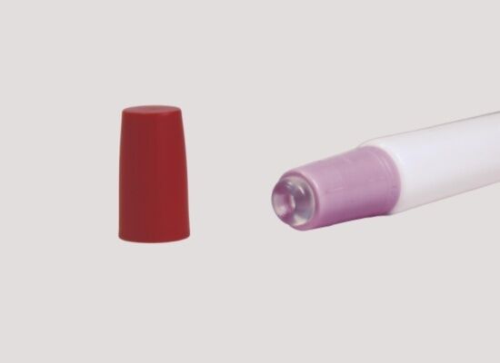 D19mm 10-25ml Dudak Balsamı ve Kozmetik Ürünler için Özelleştirilebilir Yumuşak Silikon Sıkma Tüpü