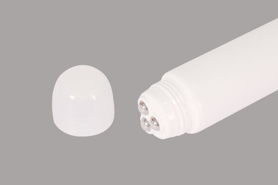 Masaj paslanmaz çelik topu ile 40mm çaplı özel logo losyon tüpü